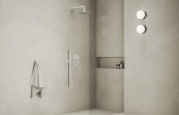 Верхний душ Ravak 985.20BLM матовый белый