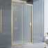 Душевая дверь в нишу Vegas Glass ZP 100 09 10 профиль золото, стекло сатин