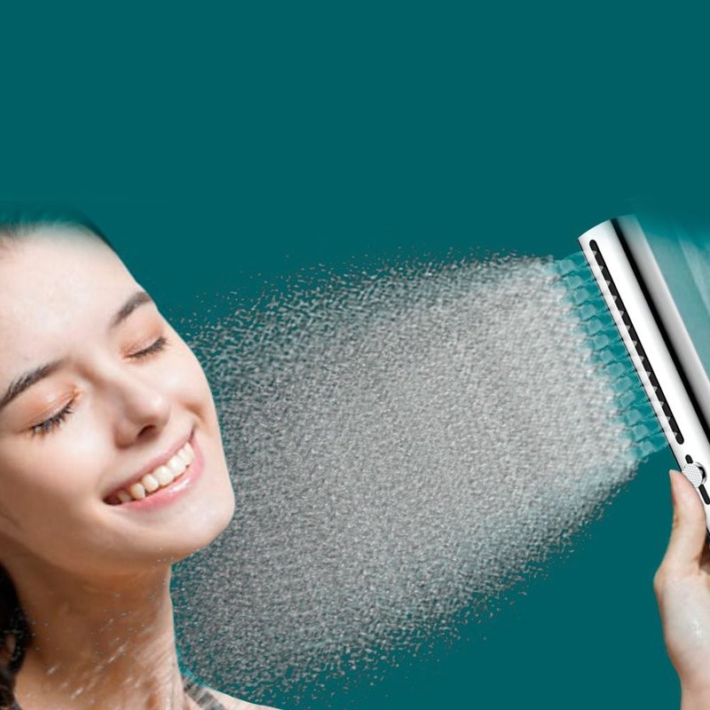 Лейка для душа сталь, 30х32х225 мм, 4 режима, хром, AQUAme AQM8505CR