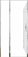 Душевой уголок Allen Brau Priority 100x90, профиль хром, стекло прозрачное