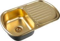 Мойка кухонная Zorg Inox PVD SZR-7749 bronze