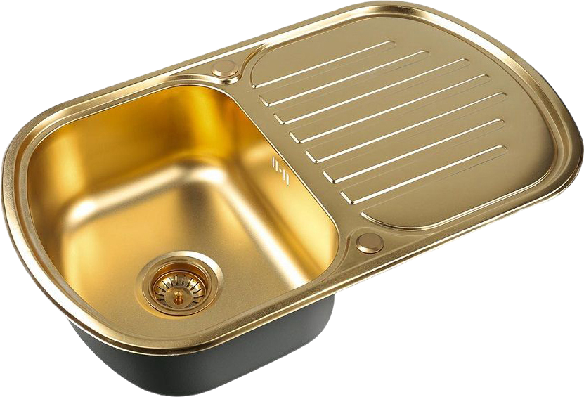 Мойка кухонная Zorg Inox PVD SZR-7749 bronze