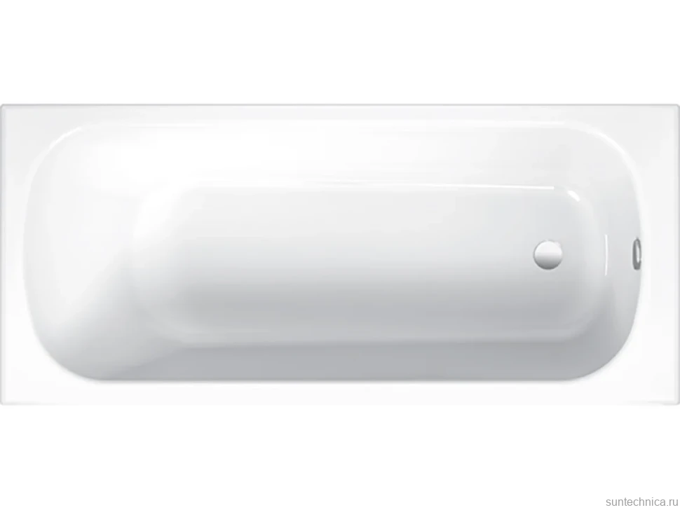 Стальная ванна Bette Form 180x80 см, встраиваемая, белая, на ножках, с антискользящим покрытием, с шумоизоляцией