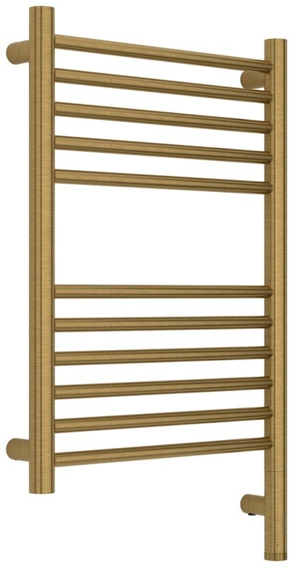 Полотенцесушитель электрический Сунержа Богема 3.1 051-6005-6040 70x45 см, подключение справа, состаренная латунь, лесенка