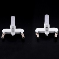 Смеситель с длинным изливом для ванны Frap H31 F2231 белый, хром