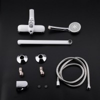 Смеситель с длинным изливом для ванны Frap H31 F2231 белый, хром