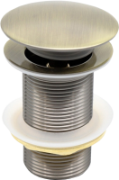 Донный клапан для раковины SantiLine SL-110 без перелива, бронза