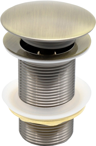 Донный клапан для раковины SantiLine SL-110 без перелива, бронза