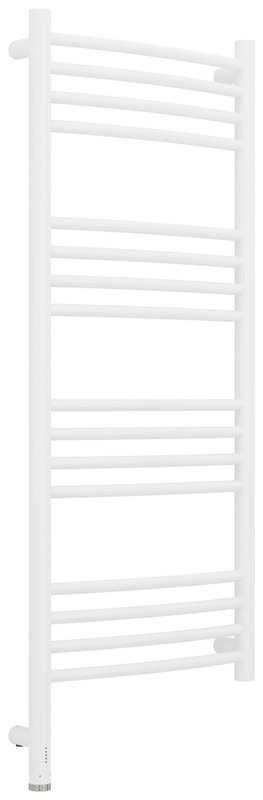 Полотенцесушитель электрический Сунержа Богема 3.1 30-6002-1040 110x45 см, подключение слева, матовый белый, лесенка