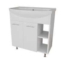 Тумба д/ванной "АНРИ-75" под раковину Best-75 (Sanita Lux)(ПВХ)