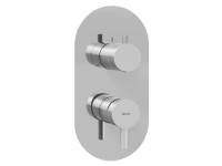 Встраиваемый смеситель для душа и ванны Ravak Espirit ES 068.00CR.O3.RB07F хром