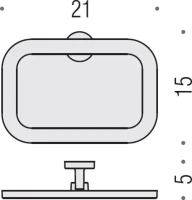 Полотенцедержатель Colombo Design Nordic B5231 Полотенцедержатель Colombo Design Nordic B5231