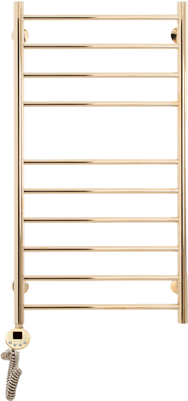 Полотенцесушитель электрический Domoterm Медея П10 50x100, золото, L