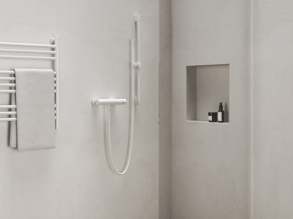 Смеситель для душа Ravak Espirit ES 032.10WV белый вельвет