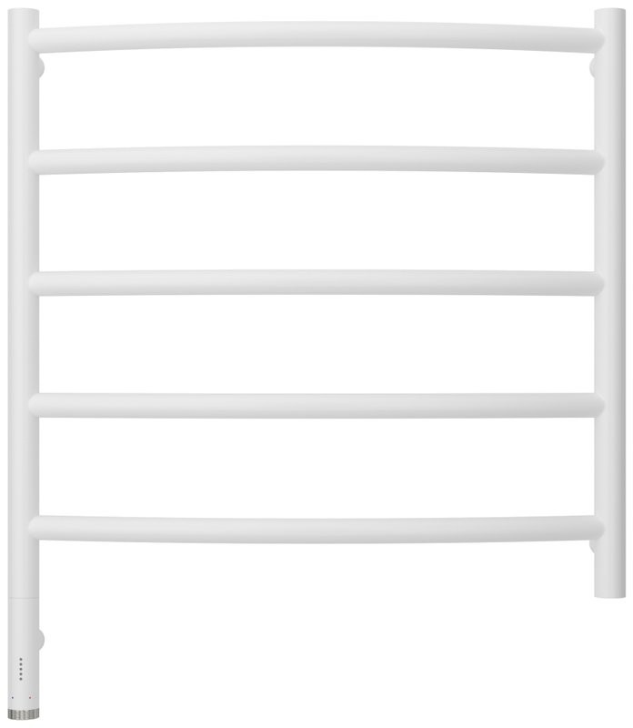 Полотенцесушитель электрический Сунержа Галант 3.1 30-6000-6060 70x65 см, подключение слева, матовый белый, лесенка