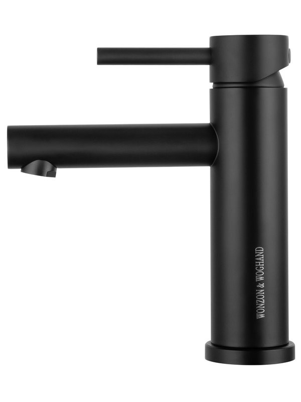 Смеситель для раковины Wonzon & Woghand WW-H9089-MB черный матовый