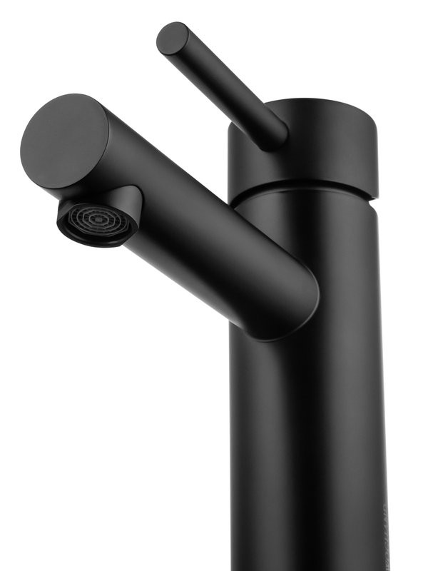 Смеситель для раковины Wonzon & Woghand WW-H9089-MB черный матовый
