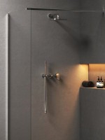 Встраиваемый смеситель для душа и ванны Ravak Spring SG 065.00CR.O2+S хром