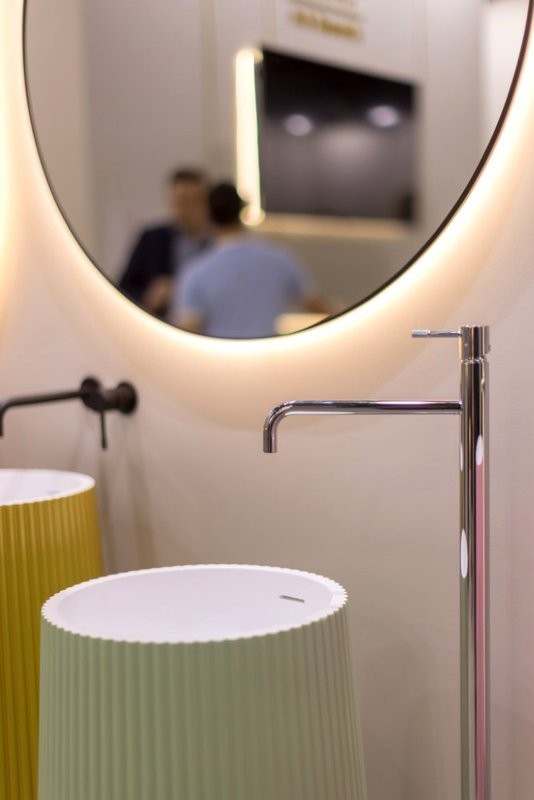 Напольный смеситель для раковины Boheme Uno 107-CR chrome