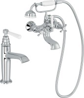 Комплект для ванной Jacob Delafon Cleo 1889 E24308-CP + E24313-CP