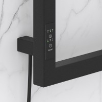 Полотенцесушитель электрический Сунержа Этюд E 15-0844-6030 105x35 см, подключение слева, темный титан муар