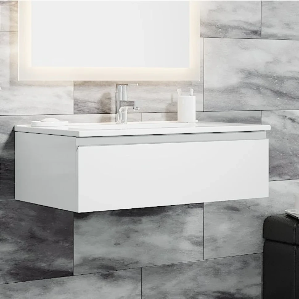 Тумба с раковиной Sanvit Авеню 1 80, белая