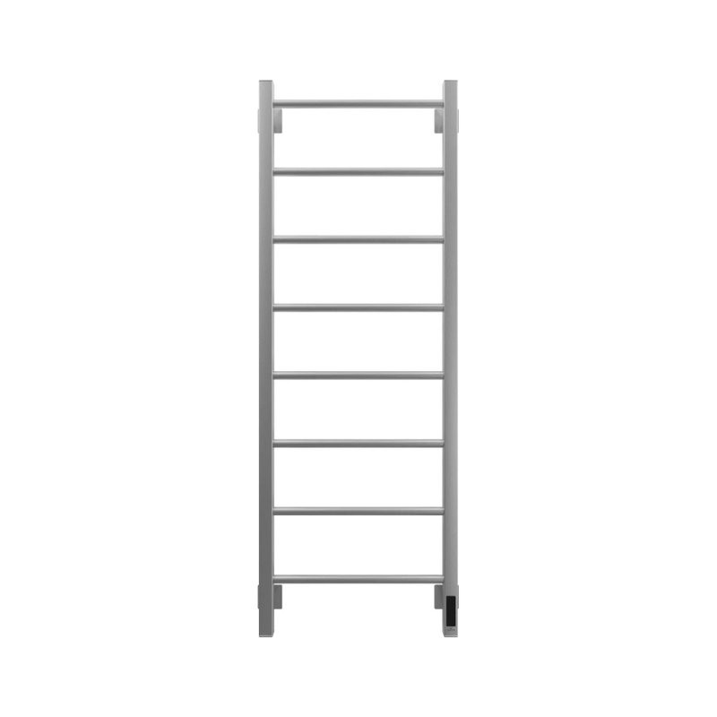 Полотенцесушитель электрический Grota Simple K 430х1200 NM EL 120x45 см, подключение справа, слева, скрытое подключение справа, матовый хром, лесенка