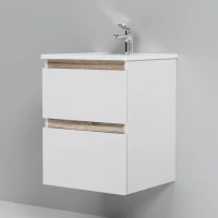 Тумба с раковиной AM.PM X-Joy 50 подвесная, белый глянец