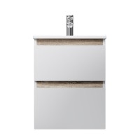 Тумба с раковиной AM.PM X-Joy 50 подвесная, белый глянец