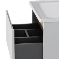 Тумба с раковиной AM.PM X-Joy 50 подвесная, белый глянец