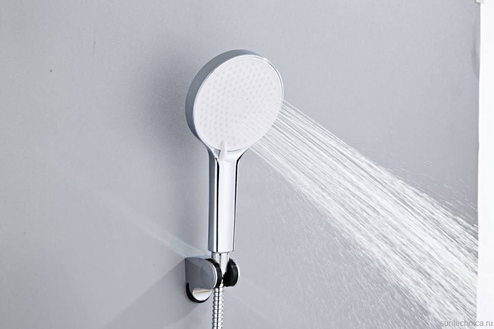 Смеситель с длинным изливом для ванны Haiba HB22553 хром