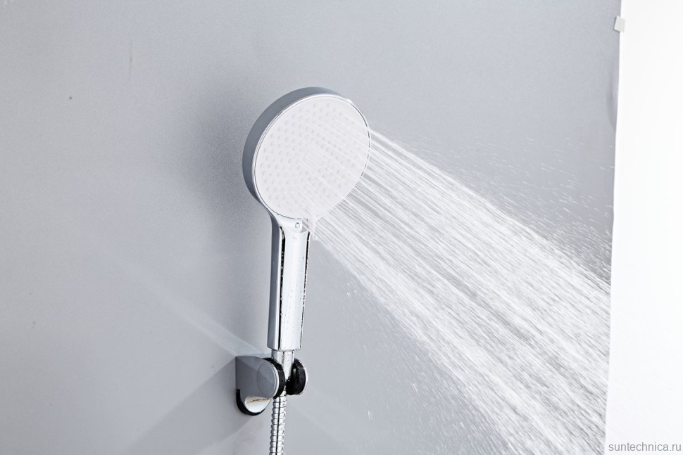 Смеситель с длинным изливом для ванны Haiba HB22553 хром