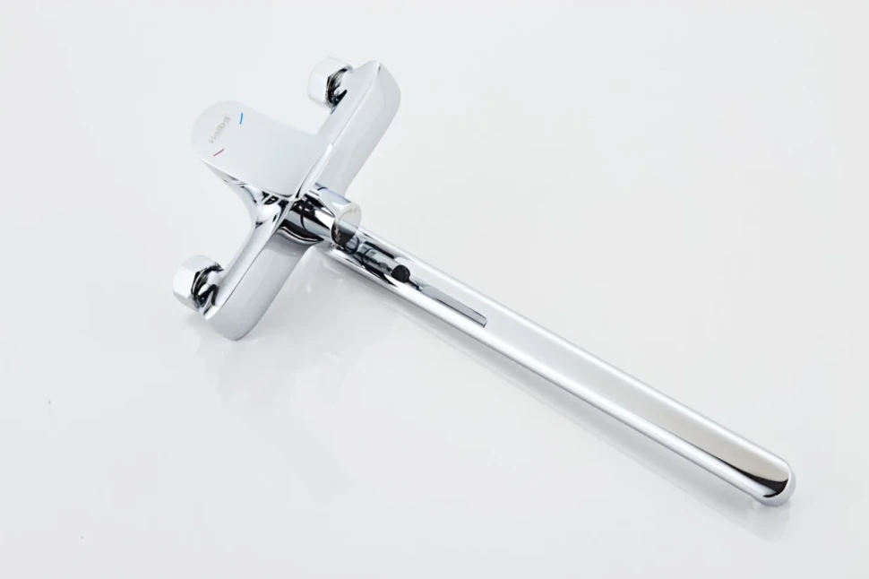Смеситель с длинным изливом для ванны Haiba HB22553 хром