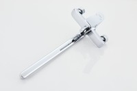 Смеситель с длинным изливом для ванны Haiba HB22553 хром