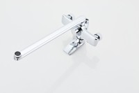 Смеситель с длинным изливом для ванны Haiba HB22553 хром