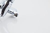 Смеситель с длинным изливом для ванны Haiba HB22553 хром