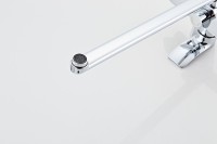 Смеситель с длинным изливом для ванны Haiba HB22553 хром