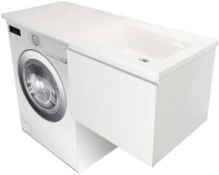 Тумба с раковиной Эстет Dallas Luxe 120 подвесная, 1 ящик, под стиральную машину R