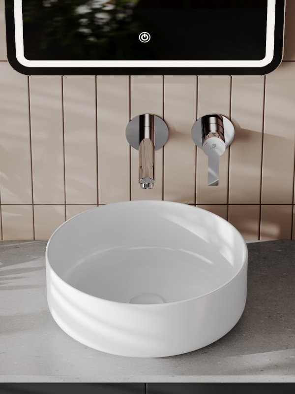 Смеситель для раковины Agger Easy A3172200 С ВНУТРЕННЕЙ ЧАСТЬЮ, хром глянцевый