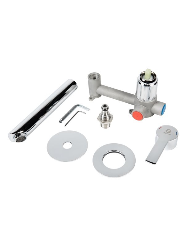 Смеситель для раковины Agger Easy A3172200 С ВНУТРЕННЕЙ ЧАСТЬЮ, хром глянцевый