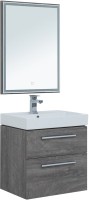 Тумба под раковину Aquanet Nova 60 2 ящика, дуб рошелье