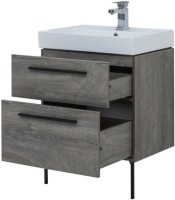 Тумба под раковину Aquanet Nova 60 2 ящика, дуб рошелье