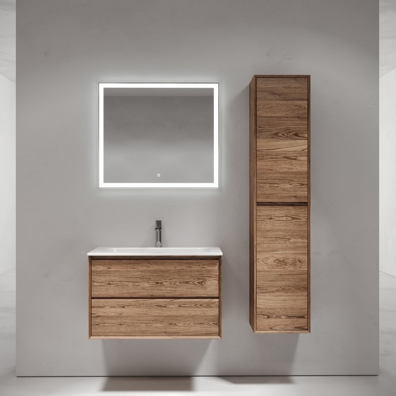 Тумба с раковиной Sancos Marmi 2.0 80 дуб чарльстон