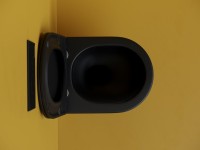 Подвесной унитаз Ceramicanova Metropol безободковый, смыв Торнадо CN4002TMB