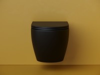 Подвесной унитаз Ceramicanova Metropol безободковый, смыв Торнадо CN4002TMB