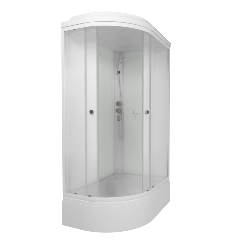 Душевая кабина Triton Коралл Лайт В правая 120х80 см, белая