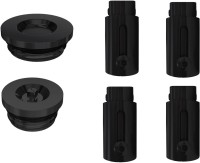 Полотенцесушитель водяной AQUATEK Лира П16 50x110 черный муар