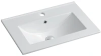 Мебель для ванной комнаты Vincea Mia Slim 60, 2 ящика, темное дерево