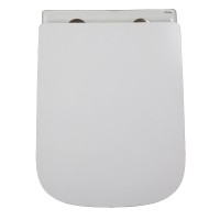 Унитаз подвесной AZARIO Armonia AZ-2403 безободковый, с микролифтом, глянцевый белый