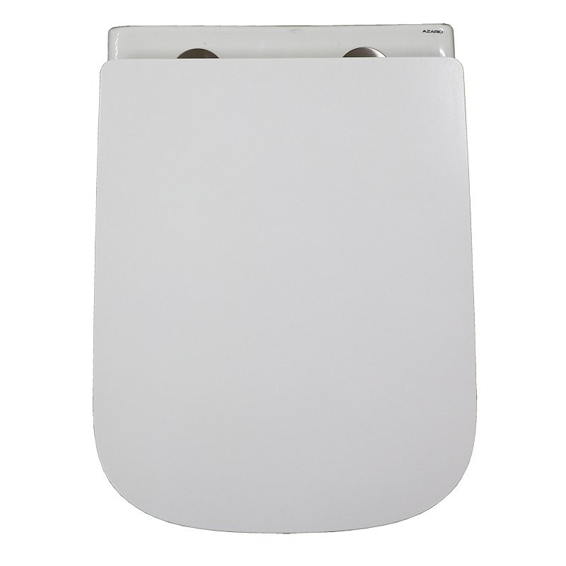Унитаз подвесной AZARIO Armonia AZ-2403 безободковый, с микролифтом, глянцевый белый